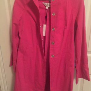 Light elegant pink coat, size S, NWT
